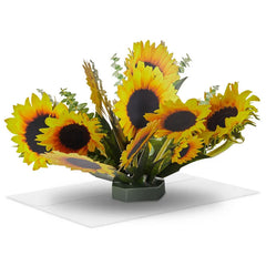 Build-a-Bouquet Sunflowers Pop-Up Paper Flowers