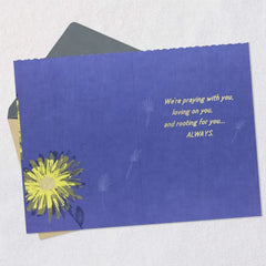 All Your Prayer Warriors Are With You Encouragement Card