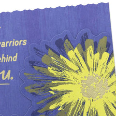 All Your Prayer Warriors Are With You Encouragement Card