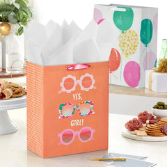 Sunglasses and Balloons 2-Pack Birthday Gift Bag Bundle