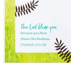 Grateful for Your Kindness Religious Thank-You Card