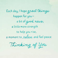 Sending Healing Thoughts Your Way Get Well Card