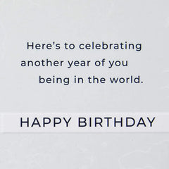 Celebrating Another Year of You Birthday Card for Son
