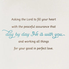 God's Mercies Shine Anew Religious Encouragement Card