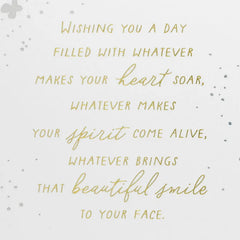 You Deserve All the Happiness Birthday Card for Goddaughter
