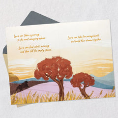 Celebrating Your Story of Love Anniversary Card for Parents