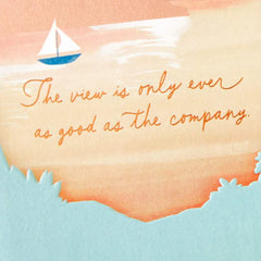 Wishing You the Good Life Side by Side Anniversary Card