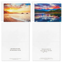 Beautiful Views Boxed Religious Encouragement Cards Assortment, Pack of 12