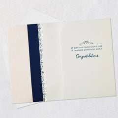 Lovebirds for Life Wedding Card