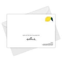 Sweet Lemons Custom Thank-You Card