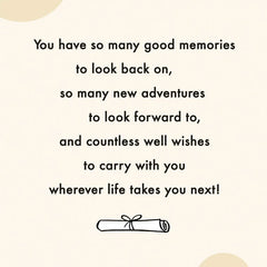 Countless Well Wishes Money Holder Graduation Card