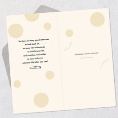 Countless Well Wishes Money Holder Graduation Card