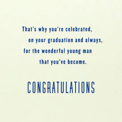 A Particular Kind of Love Graduation Card for Grandson
