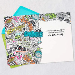 Teenage Mutant Ninja Turtles: Mutant Mayhem Party Like a Hero Birthday Card for Grandson