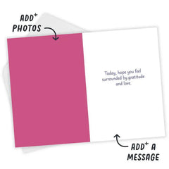 Thanks for Everything Custom Mother's Day Card