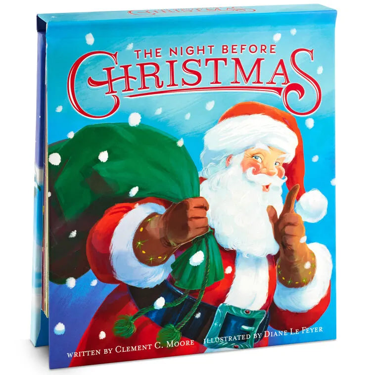 The Night Before Christmas Recordable Lighted Pop-Up Book
