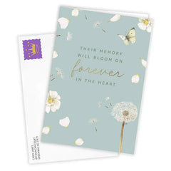 Marjolein Bastin Their Memory Will Bloom Forever Custom Sympathy Card