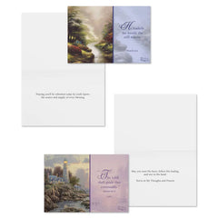 Thomas Kinkade Assorted Religious Praying for You Cards, Box of 12