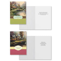Thomas Kinkade Assorted Religious Thinking of You Cards, Box of 12
