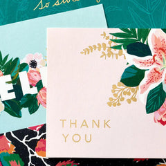 Thoughtful Florals Boxed Blank Notes Assortment, Pack of 40