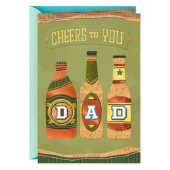 Cheers to Your Day Birthday Card for Dad