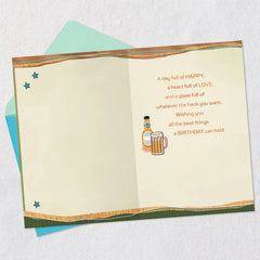 Cheers to Your Day Birthday Card for Dad