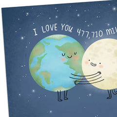 477,710 Miles Funny Romantic Love Card