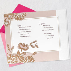 Always Be My Little Girl Birthday Card for Daughter