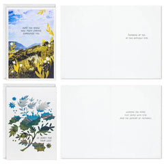 Peaceful Landscapes Assorted Sympathy Cards, Pack of 12