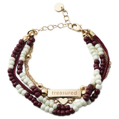 Treasured Multi-Strand Bracelet