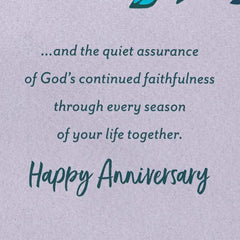 Best Kind of Happiness Religious Anniversary Card
