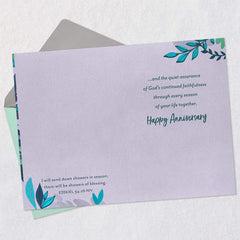 Best Kind of Happiness Religious Anniversary Card