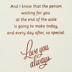I Hope It's All You Dreamed Of and More Wedding Card for Daughter