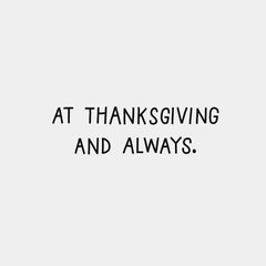 Turkey Sending a Little Love Thanksgiving Card