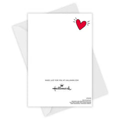 Turkey Sending Love Custom Thanksgiving Card
