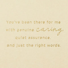 You Make Me Feel So Blessed Friendship Card