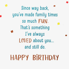 Our Stories Never Get Old Birthday Card for Cousin