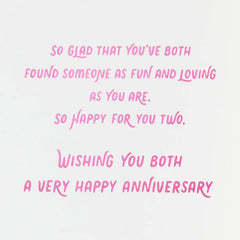 Your Love Just Grows Anniversary Card for Couple