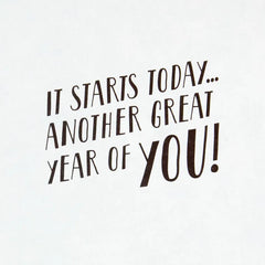 UNICEF Another Great Year of You Birthday Card