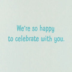 So Happy for You Baby Shower Card From All