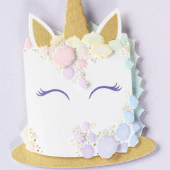 Unicorn Cake One of a Kind Birthday Card