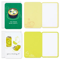 Mini Uplifting Thoughts Assorted Multi-Occasion Cards, Pack of 6