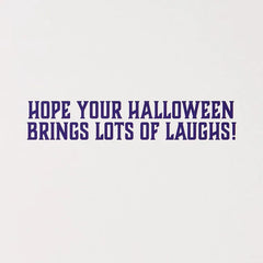 Vampire Comedian Funny Halloween Card With Sound