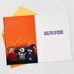 Vampire Comedian Funny Halloween Card With Sound