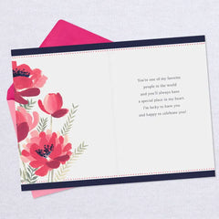 A Special Place in My Heart Birthday Card for Godmother