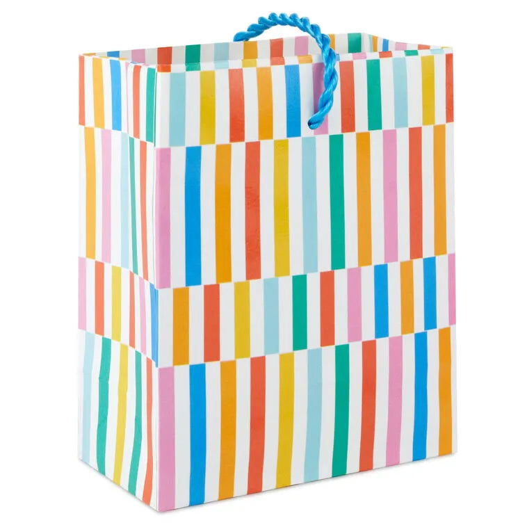 4.6" Colorful Broken Lines Gift Card Holder Mini Bag