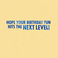Game On Gift Card Greeting Birthday Card for Kids