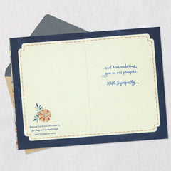 Remembering You in Our Prayers Religious Sympathy Card