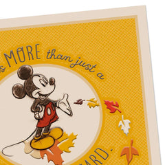 Disney Mickey Mouse Here's a Hug Thanksgiving Card
