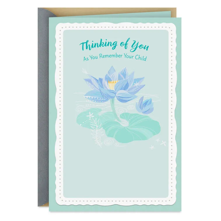 Holding You Close in Heart Sympathy Card for Loss of Child